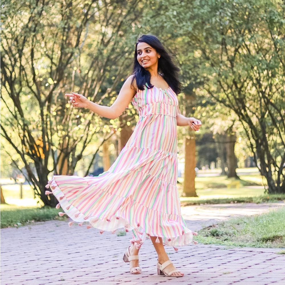 Rainbow dress
